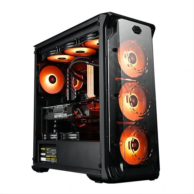 Aotesier-placa base para juegos, fuente de alimentación para PC, ordenador de escritorio con CPU A8 500, 16 GB de RAM, 7680 GB de SSD