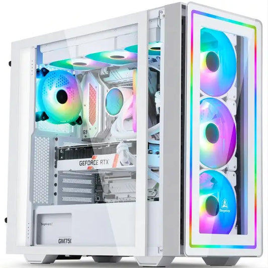 Aotesier-placa base para juegos, fuente de alimentación para PC, ordenador de escritorio con CPU A8 500, 16 GB de RAM, 7680 GB de SSD