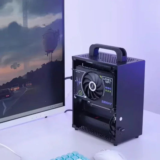 2025-Mini itx PC Gaming Avec Windows11, Nvidia RTX 4060 3050 8G, Intel I9 13900H  I5 12400F, Ordinateur De Bureau,WiFi6 DIY