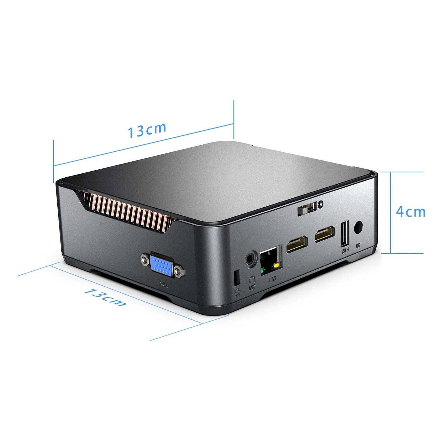 GK3V Mini PC DIY ordenador para juegos Intel Alder Lake N100/N95 8GB 16GB 1TB NVMe Windows 11 Pro 4K HD VGA Win 11